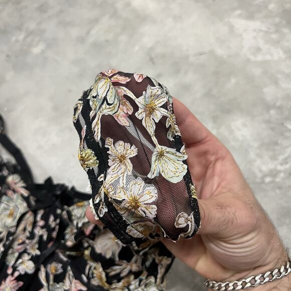 Rare Victoria's Secret Dream Angels Embroidered Unlined Bra Korset 34D Corset - Picture 8 of 8